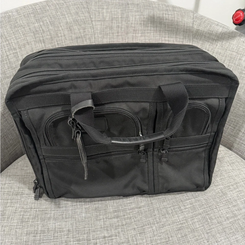 Tumi Black Professional Briefcase